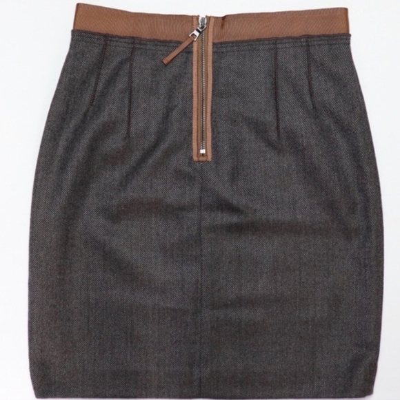 Ann Taylor LOFT Grey Wool Blend Pencil Skirt Women’s 12P - Picture 3 of 7